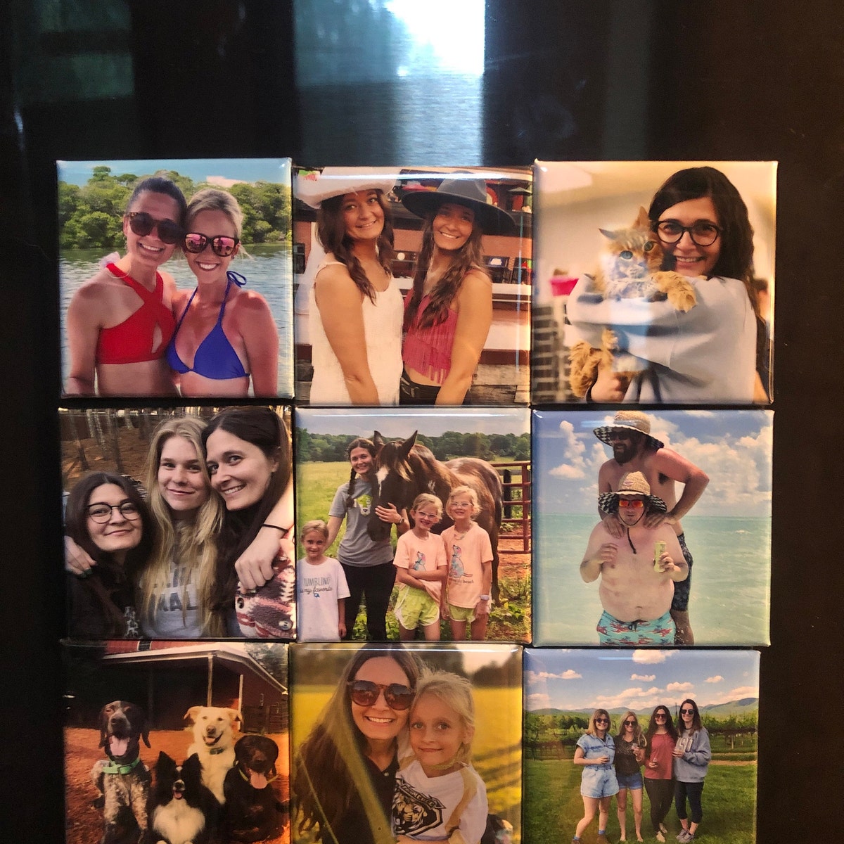 Custom Photo Fridge Magnets