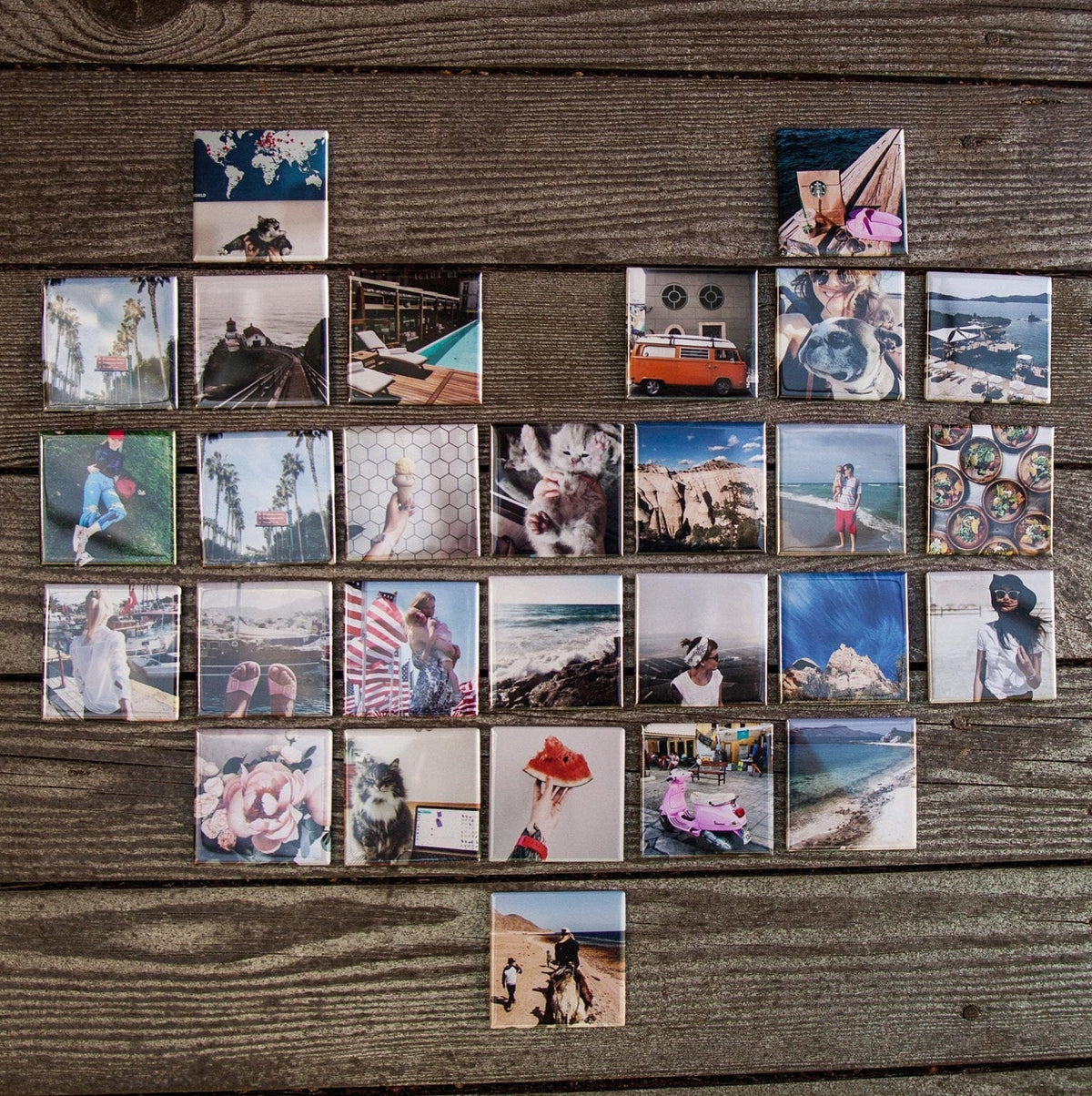Custom Photo Fridge Magnets