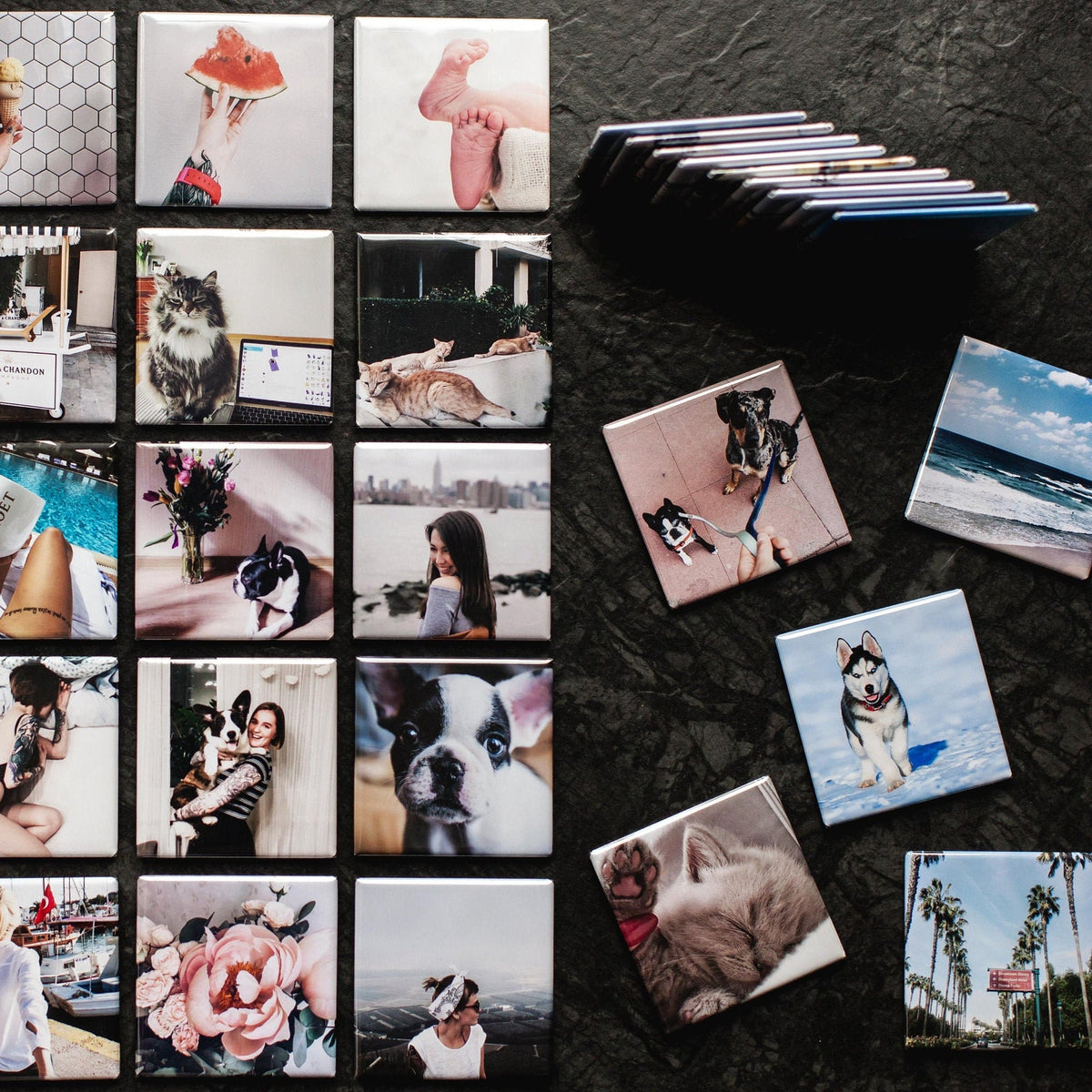 Custom Photo Fridge Magnets